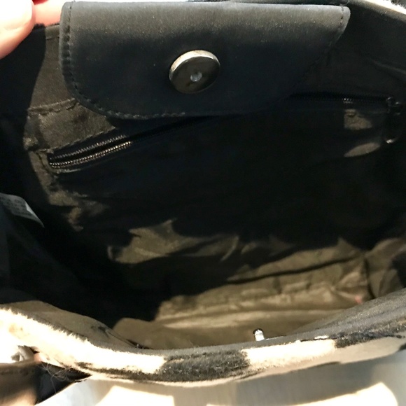 Animal print/ Cow print handbag vintage Cute and fun! - Picture 9 of 13